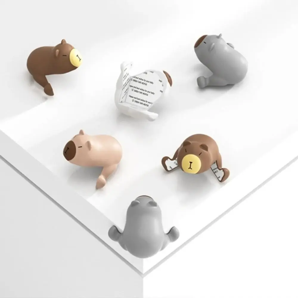 Portable Capybara Corner Cushions Thickened Anti-pinch Soft Silicone Edges Silent High Quality Corner Protector Baby Safe
Portable Capybara Corner Cushions Thickened Anti-pinch Soft Silicone Edges Silent High Quality Corner Protector Baby Safe