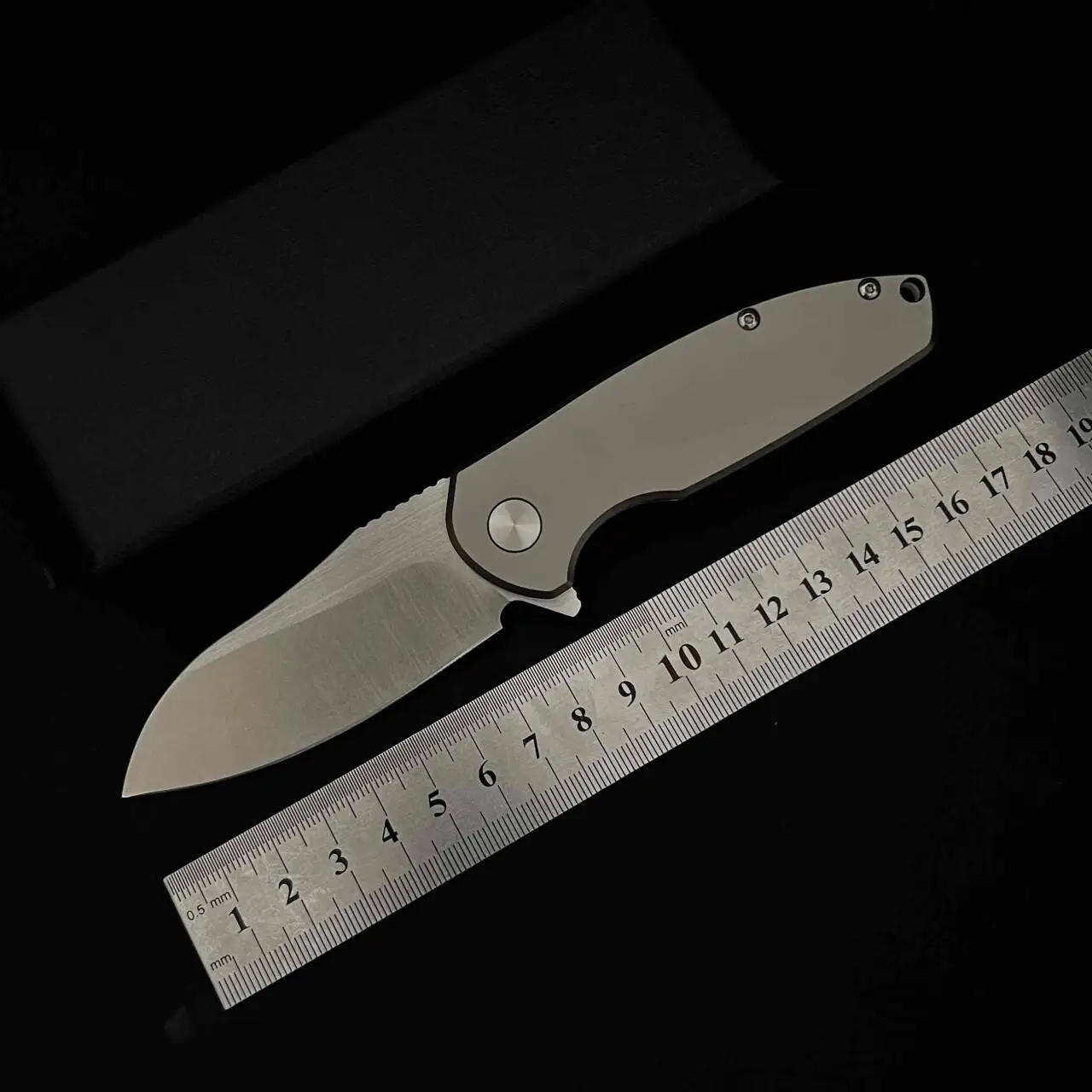 14C28N Steel Blade TC4 Titanium Handle Camping Hunting Knife Outdoor Camping EDC Fishing Tool Folding Fruit Knife High Hardness
14C28N Steel Blade TC4 Titanium Handle Camping Hunting Knife Outdoor Camping EDC Fishing Tool Folding Fruit Knife High Hardness