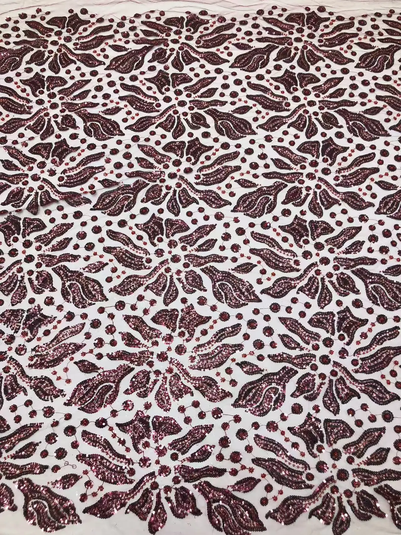 African Light Luxury Tulle Lace Fabric 5yards 2025 New High Quality Nigerian Sequins Beads Tulle Lace Fabric For Sew Wedding
African Light Luxury Tulle Lace Fabric 5yards 2025 New High Quality Nigerian Sequins Beads Tulle Lace Fabric For Sew Wedding
