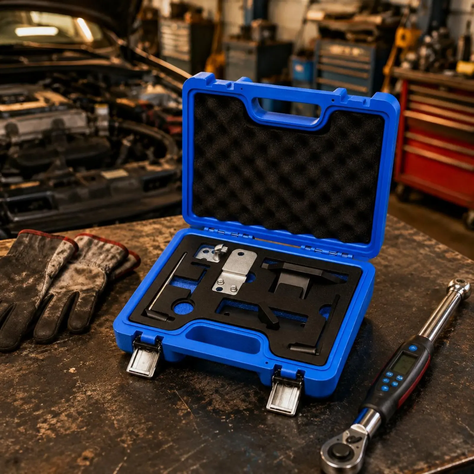 7 Pieces 1.2 GDI Timing Tool Kit Compact Engine Belt Locking Tool Set Car Timing Service Kit Heavy Duty Corrosion Resistant
7 Pieces 1.2 GDI Timing Tool Kit Compact Engine Belt Locking Tool Set Car Timing Service Kit Heavy Duty Corrosion Resistant