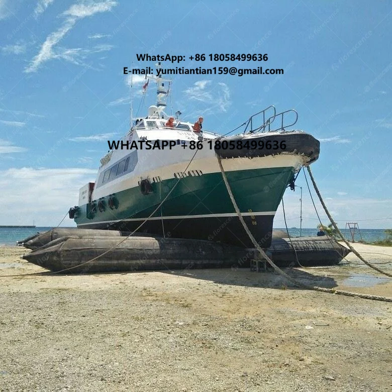 ISO 14409 Standard Inflatable Rubber airbag Marine Ship Launching Lifting Rubber Marine Airbags for Sale
ISO 14409 Standard Inflatable Rubber airbag Marine Ship Launching Lifting Rubber Marine Airbags for Sale