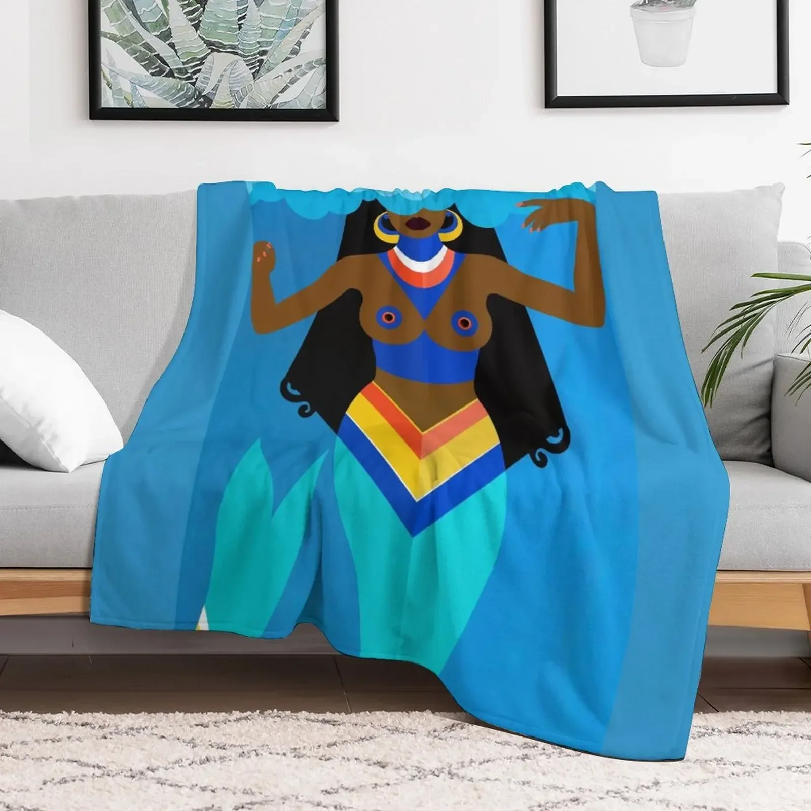 Yemonja, mother of all Orisha Throw Blanket Luxury Plaid Blankets Kid'S valentine gift ideas Flannels Blankets
Yemonja, mother of all Orisha Throw Blanket Luxury Plaid Blankets Kid'S valentine gift ideas Flannels Blankets