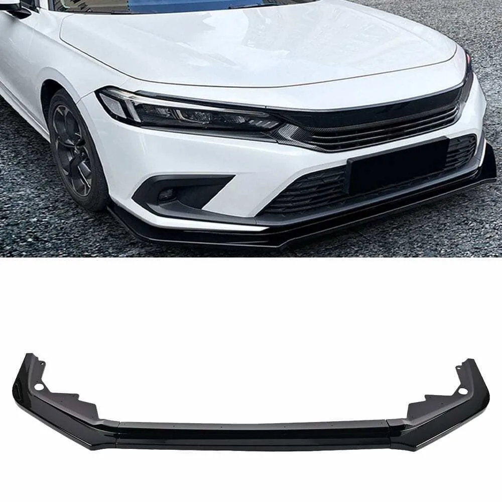 Gloss Black Front Bumper Lip Spoiler Splitter For Honda Civic 11th All 2021-2024 United States
Gloss Black Front Bumper Lip Spoiler Splitter For Honda Civic 11th All 2021-2024 United States