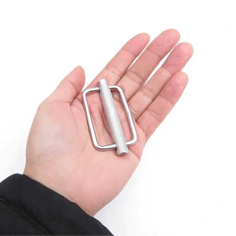Technical Diving Quick Adjustment 50mm316 Stainless Steel Knurled Buckle One-way Adjustment Reverse Lock
Technical Diving Quick Adjustment 50mm316 Stainless Steel Knurled Buckle One-way Adjustment Reverse Lock