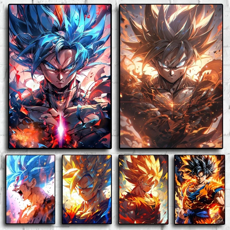 Print Canvas Painting Art Wall Dragon Ball Goku Classic Decorative Poster Children's Home Bedroom Wall Picture Festive Gift
Print Canvas Painting Art Wall Dragon Ball Goku Classic Decorative Poster Children's Home Bedroom Wall Picture Festive Gift