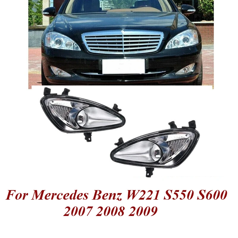 For Mercedes Benz W221 S550 S600 2007 2008 2009 Auto Front Bumper Fog Light 2218200156 2218200256 Without Bulb
For Mercedes Benz W221 S550 S600 2007 2008 2009 Auto Front Bumper Fog Light 2218200156 2218200256 Without Bulb