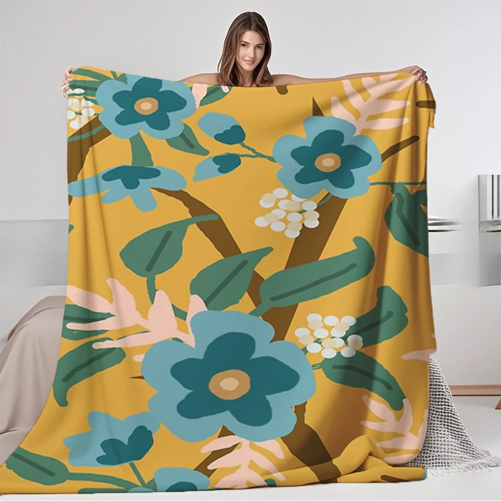 Rustic Spring/Autumn flannel Blanket Yellow Floral comforter throw blanket Wrinkle-resistant Blankets for Children Elderly
Rustic Spring/Autumn flannel Blanket Yellow Floral comforter throw blanket Wrinkle-resistant Blankets for Children Elderly