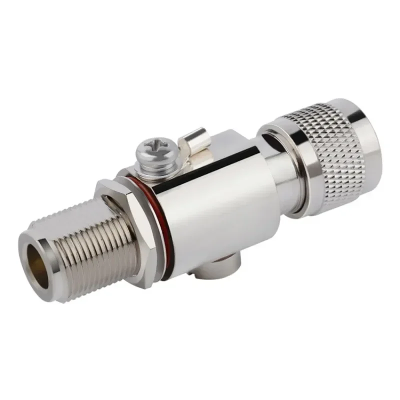 N-type Lightning Arrestor Antenna feed arrester Coaxial Connector Male to Female lightning arrester Surge Protector Connector
N-type Lightning Arrestor Antenna feed arrester Coaxial Connector Male to Female lightning arrester Surge Protector Connector