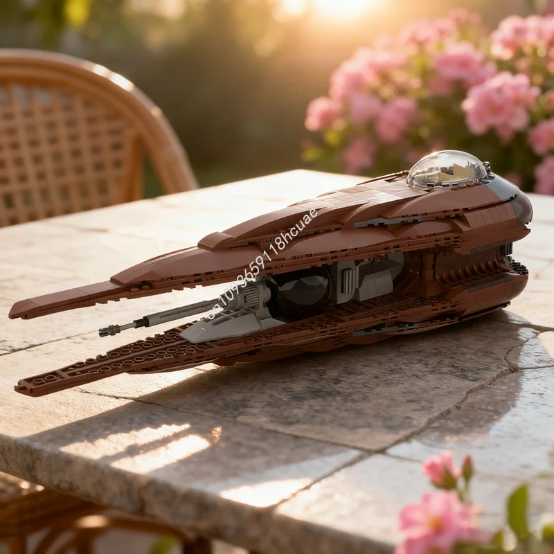 629pcs MOC Geonosian Fighter Star Battle UCSed Model Building Blocks Assemble DIY Festival Gifts Education Brick Toys
629pcs MOC Geonosian Fighter Star Battle UCSed Model Building Blocks Assemble DIY Festival Gifts Education Brick Toys