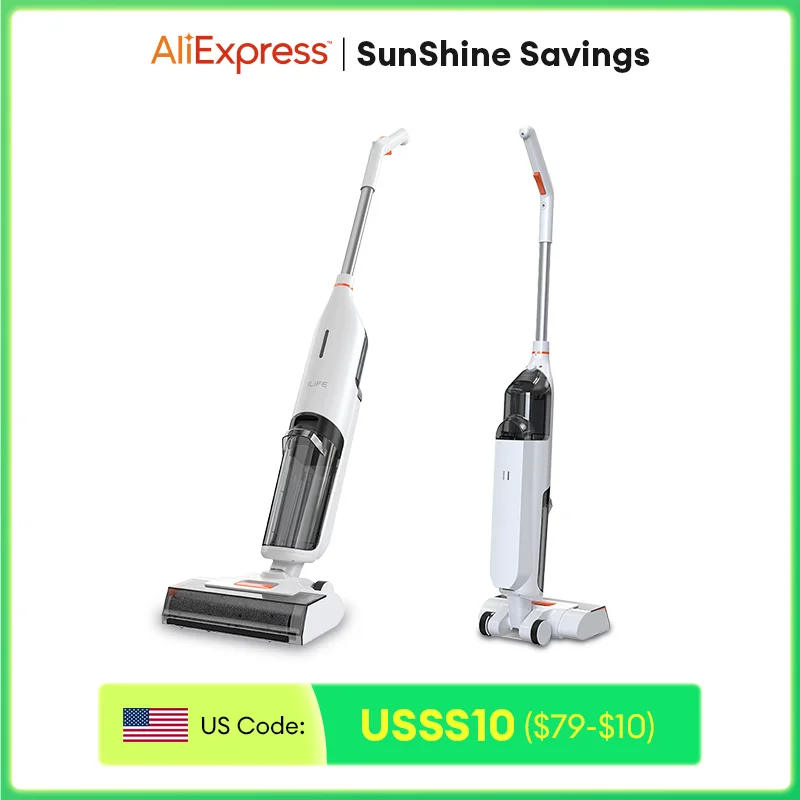 ILIFE W90 Cordless Wireless Wet Dry Cleaning Smart Washing Mop Robot,5500Pa Suction,1 Min Self Cleaning,Large Dual Water Tank
ILIFE W90 Cordless Wireless Wet Dry Cleaning Smart Washing Mop Robot,5500Pa Suction,1 Min Self Cleaning,Large Dual Water Tank