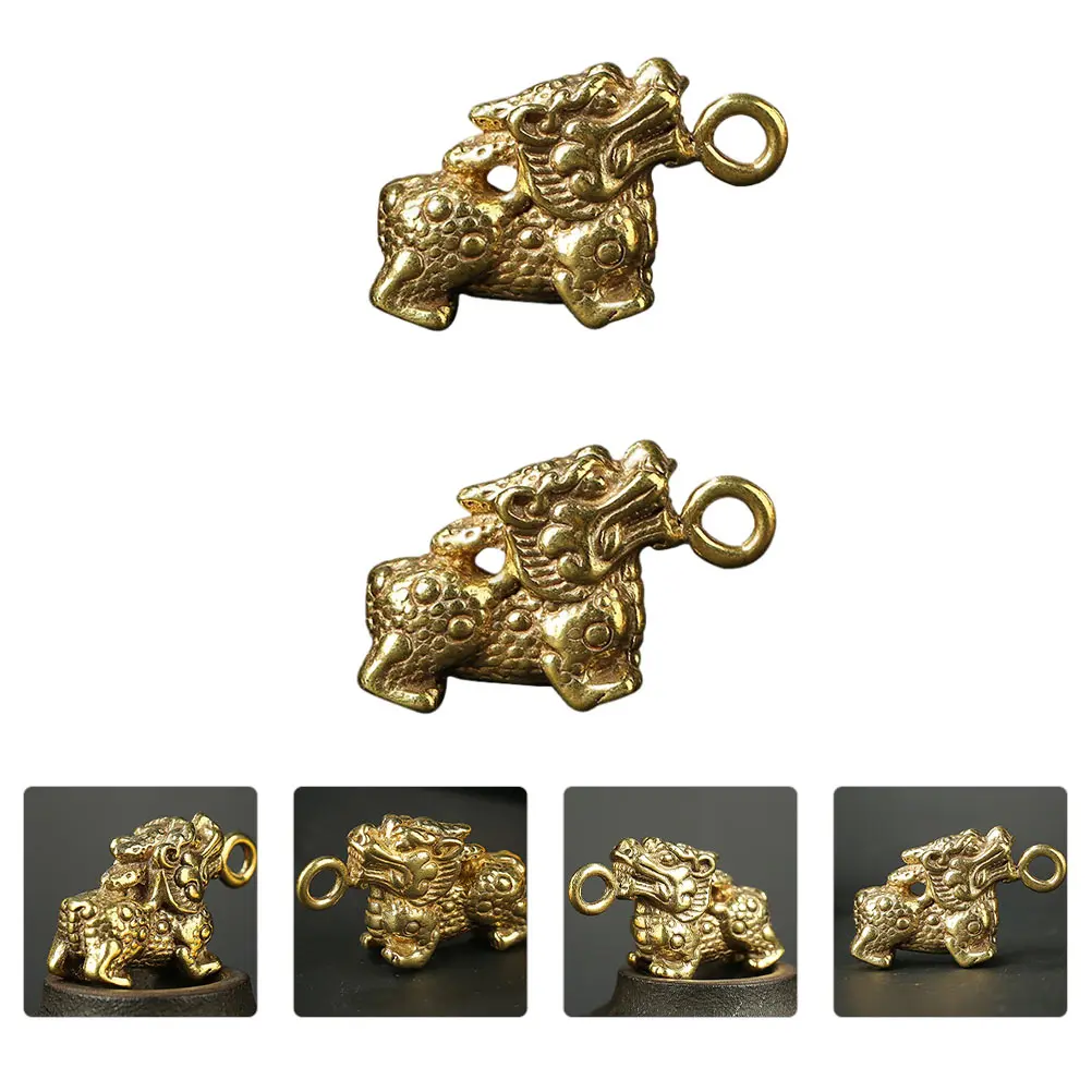 2pcs Brass Pixiu Hanging Decoration Premium Copper Pendant Home Office Wall Decor Style Craft Blessing Adornment
2pcs Brass Pixiu Hanging Decoration Premium Copper Pendant Home Office Wall Decor Style Craft Blessing Adornment
