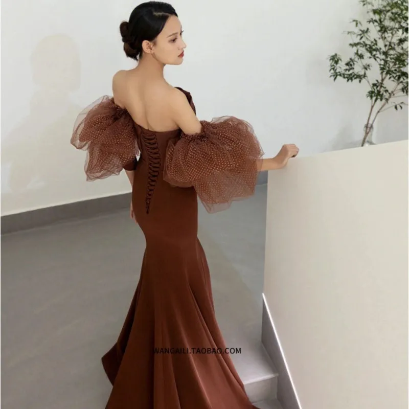 Новое платье «рыбий хвост» для банкета и вечеринки.
Новое платье «рыбий хвост» для банкета и вечеринки.