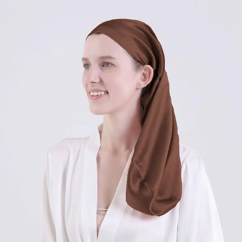 100% Mulberry Silk Sleep Bonnet, Adjustable Tie Band Long Hair Sleeping Cap, Suitable for Long Curly Hair, Dreadlocks, and Braid
100% Mulberry Silk Sleep Bonnet, Adjustable Tie Band Long Hair Sleeping Cap, Suitable for Long Curly Hair, Dreadlocks, and Braid