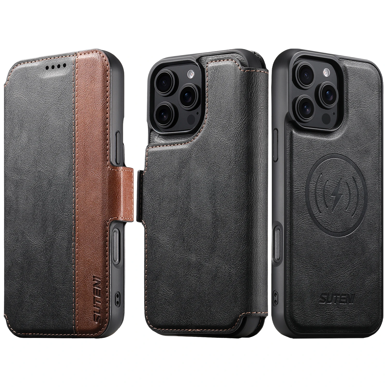 Color blocking Leather Case for iPhone 16 pro max,15 Plus,14,13,12 promax wallet flip phone cover, Magnetic Card Holder stand
Color blocking Leather Case for iPhone 16 pro max,15 Plus,14,13,12 promax wallet flip phone cover, Magnetic Card Holder stand