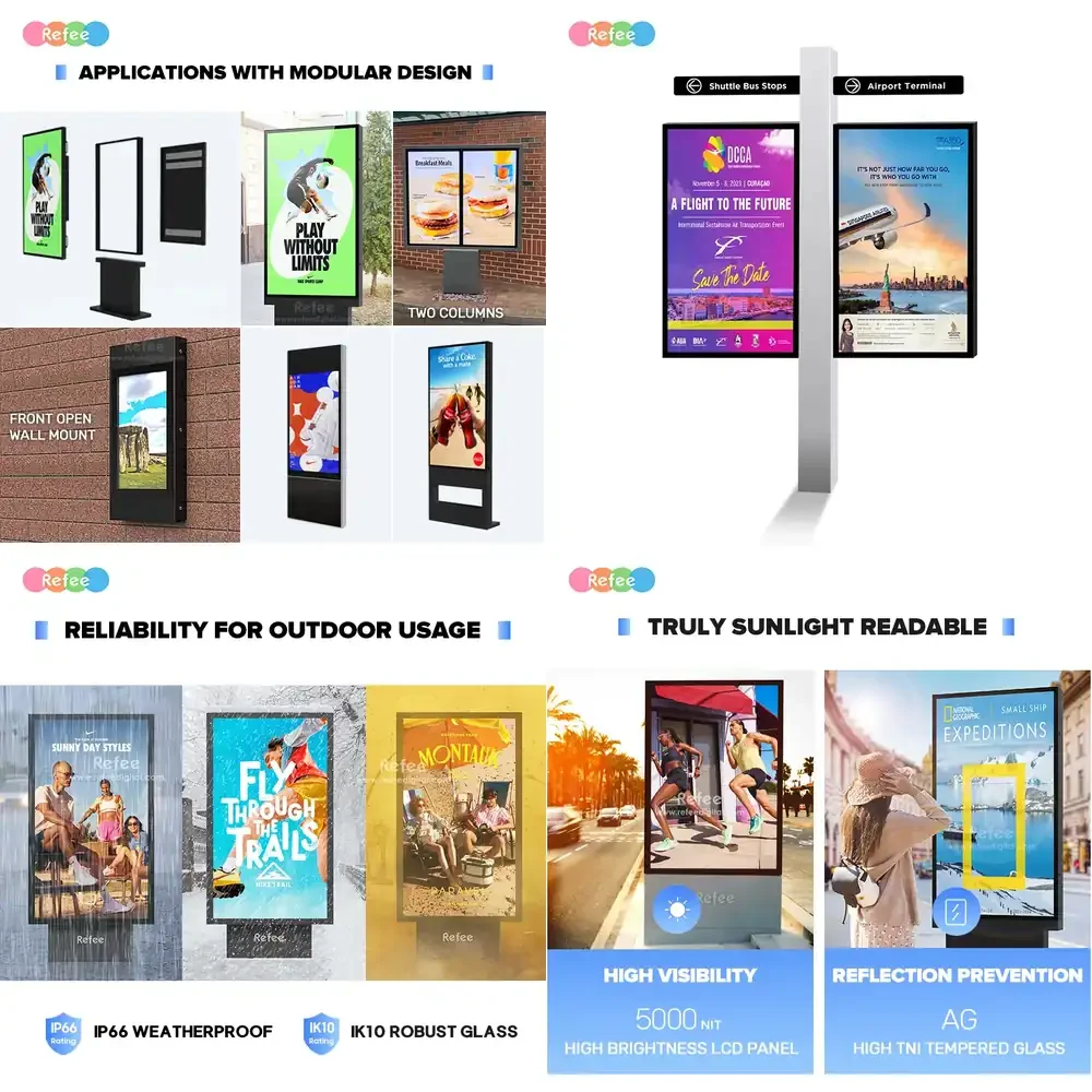CMS Floor Stand Digital Signage IP65 Education Use 55 Inch LCD Media Player
CMS Floor Stand Digital Signage IP65 Education Use 55 Inch LCD Media Player