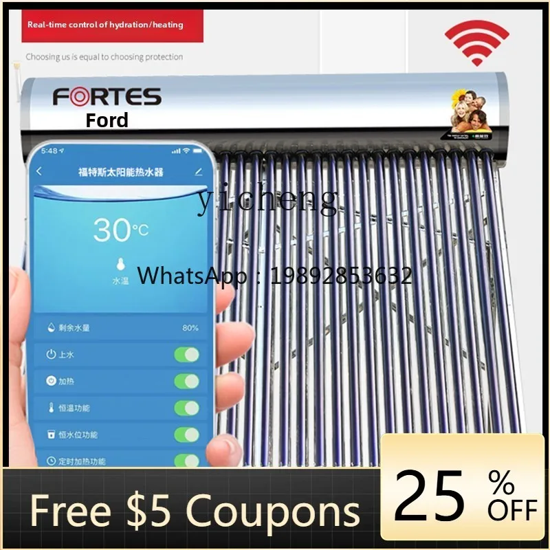 new solar water heater household automatic integrated stainless steel water heater collector tube
new solar water heater household automatic integrated stainless steel water heater collector tube