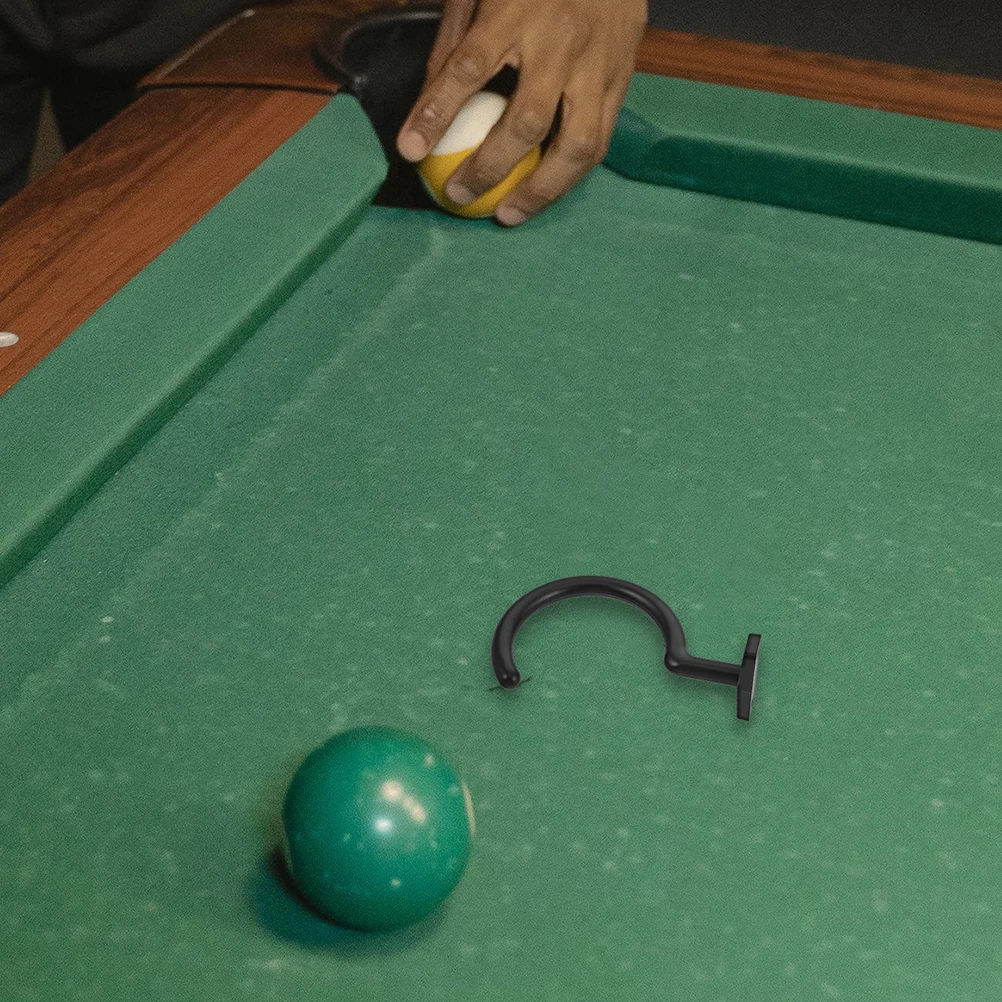 2pcs Pool Table Accessories Billiard Cue Hanger Storage Hook Durable Under Table Rack Holder For Home Club Use Stylish Iron Hook
2pcs Pool Table Accessories Billiard Cue Hanger Storage Hook Durable Under Table Rack Holder For Home Club Use Stylish Iron Hook