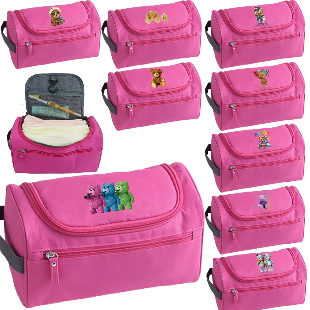 Women Makeup Bags for Travel Cosmetic Organizer Toiletry Pouch Wash Shaving Make Up Hanging Case Storage Bags Bear Pattern
Women Makeup Bags for Travel Cosmetic Organizer Toiletry Pouch Wash Shaving Make Up Hanging Case Storage Bags Bear Pattern