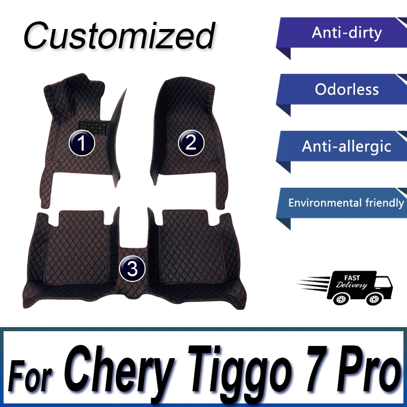 100%, кожаные автомобильные напольные коврики на заказ для Chery Tiggo 7 Pro 2021, коврики, подкладки для ног, аксессуары
100%, кожаные автомобильные напольные коврики на заказ для Chery Tiggo 7 Pro 2021, коврики, подкладки для ног, аксессуары