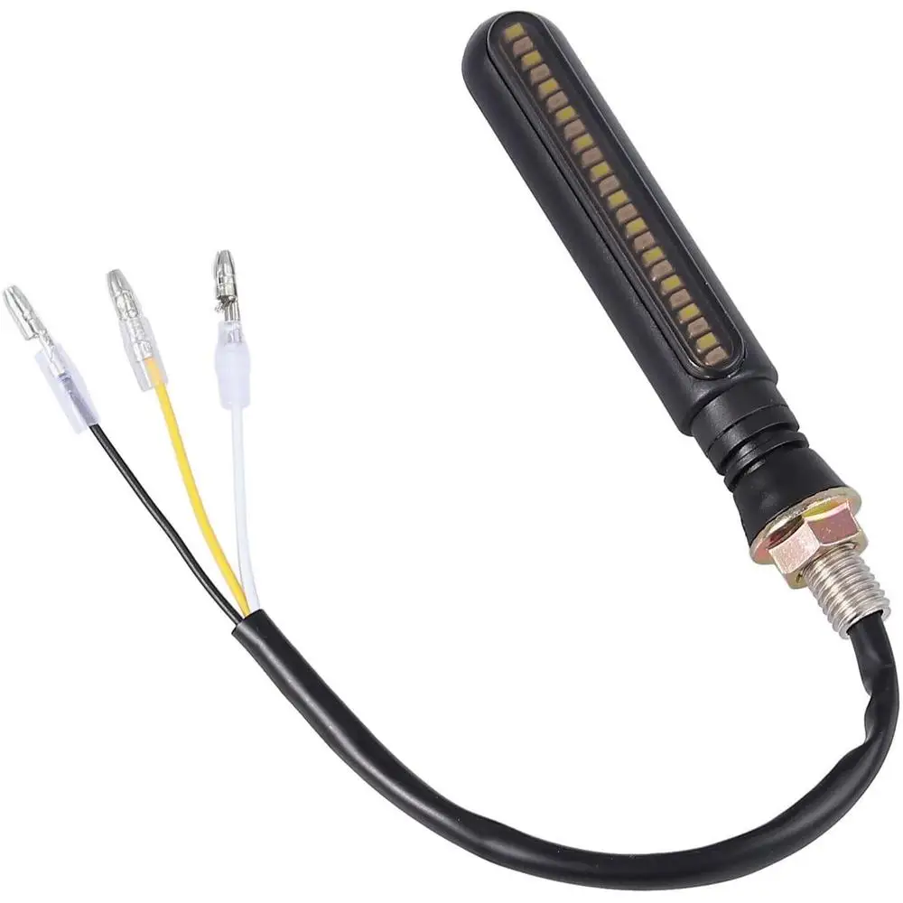 Светодиодные указатели поворота из АБС-пластика и металла 12 В, подходящие для большинства мотоциклетных брендов.
Светодиодные указатели поворота из АБС-пластика и металла 12 В, подходящие для большинства мотоциклетных брендов.