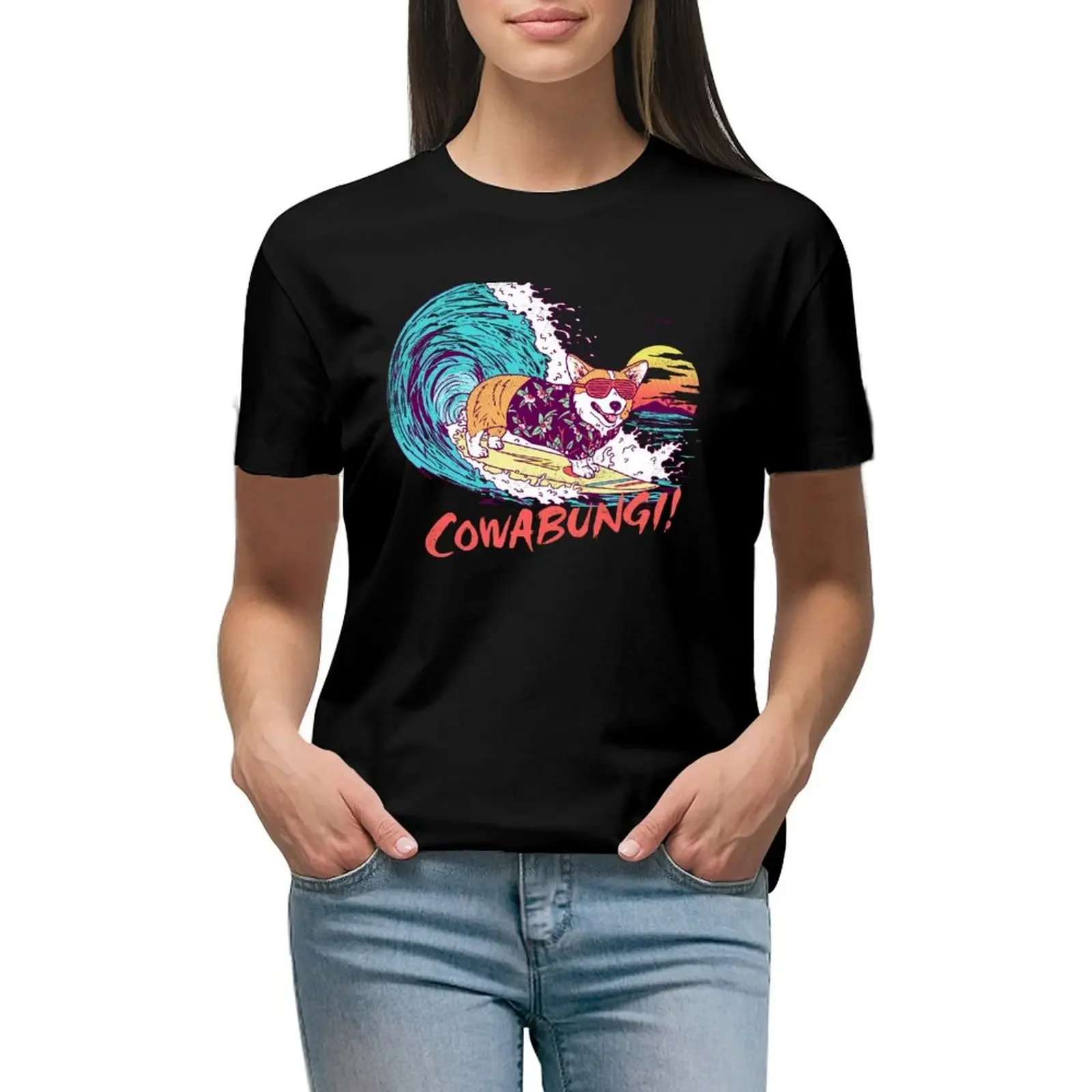 Cowabungi! T-Shirt cute clothes kawaii clothes animal print shirt for girls blanks Summer Women's clothing
Cowabungi! T-Shirt cute clothes kawaii clothes animal print shirt for girls blanks Summer Women's clothing