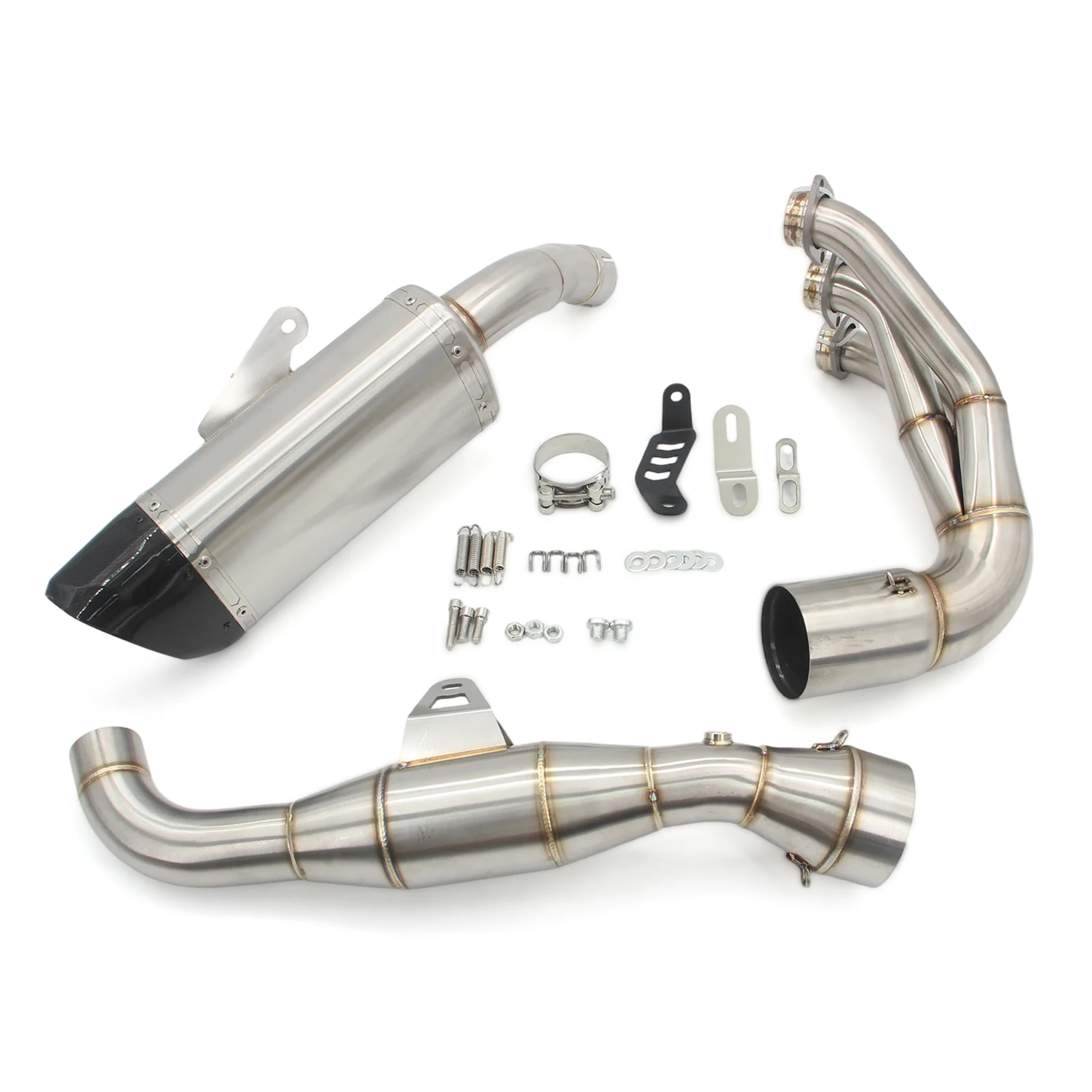 2024-2025 Titanium Alloy Exhaust Slip Front Link Pipe Carbon Laser for MT09 MT-09 Tracer XSR 900 XSR900 GT High Performance
2024-2025 Titanium Alloy Exhaust Slip Front Link Pipe Carbon Laser for MT09 MT-09 Tracer XSR 900 XSR900 GT High Performance