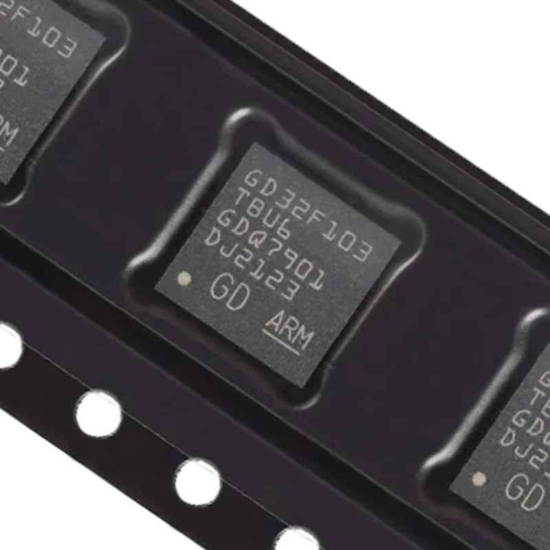 Brand New Original Gd32F103Tbu6 Qfn-36 Arm Cortex-M3 32-Bit Microcontroller-Mcu Chip
Brand New Original Gd32F103Tbu6 Qfn-36 Arm Cortex-M3 32-Bit Microcontroller-Mcu Chip