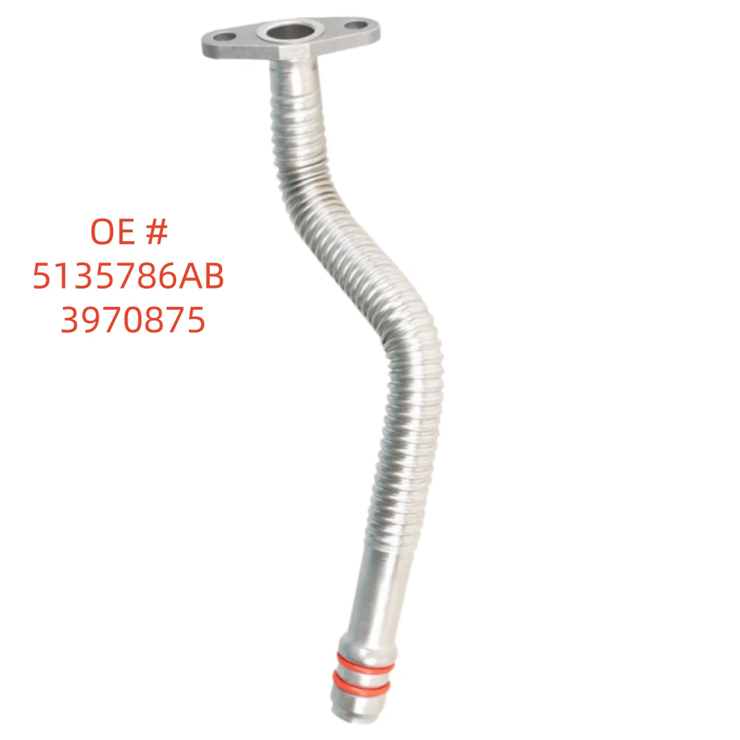High Quality 5135786AB 3970875 Car Turbo Oil Return Drain Line Tube Replacement For Cummins 5.9L Diesel
High Quality 5135786AB 3970875 Car Turbo Oil Return Drain Line Tube Replacement For Cummins 5.9L Diesel