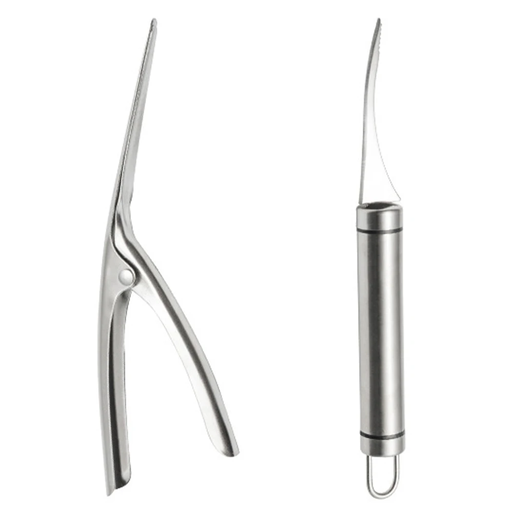 Stainless Steel Shrimp Line Knife Peeler Cleaning Gadgets Practical Kitchen Tool Prawn Lobster Seafood Cracker Easy Peel Safe
Stainless Steel Shrimp Line Knife Peeler Cleaning Gadgets Practical Kitchen Tool Prawn Lobster Seafood Cracker Easy Peel Safe
