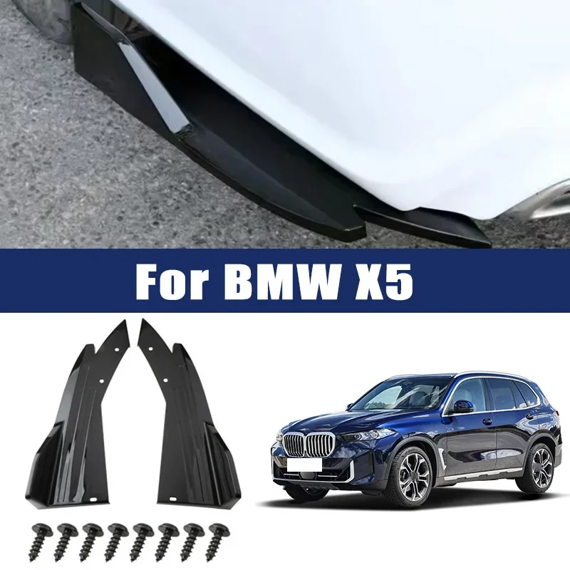 2pcs Car Rear Bumper Spoiler Lip Carbon Fiber Wing Trim Protection Anti-crash Diffuser Side Skirt Wrap Angle Splitter for BMW X5
2pcs Car Rear Bumper Spoiler Lip Carbon Fiber Wing Trim Protection Anti-crash Diffuser Side Skirt Wrap Angle Splitter for BMW X5