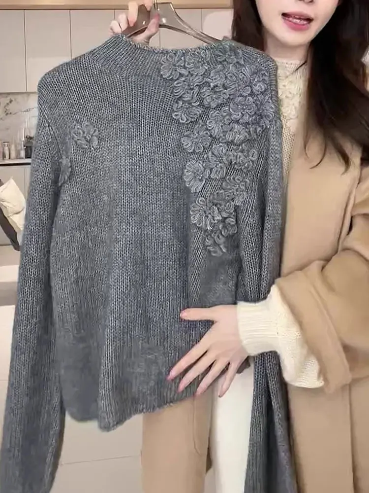 Faionable Knitted Long Sve Loose Fitting Overhead Base Layer Color Commute Sle Korean Version Poem Art Linen
Faionable Knitted Long Sve Loose Fitting Overhead Base Layer Color Commute Sle Korean Version Poem Art Linen