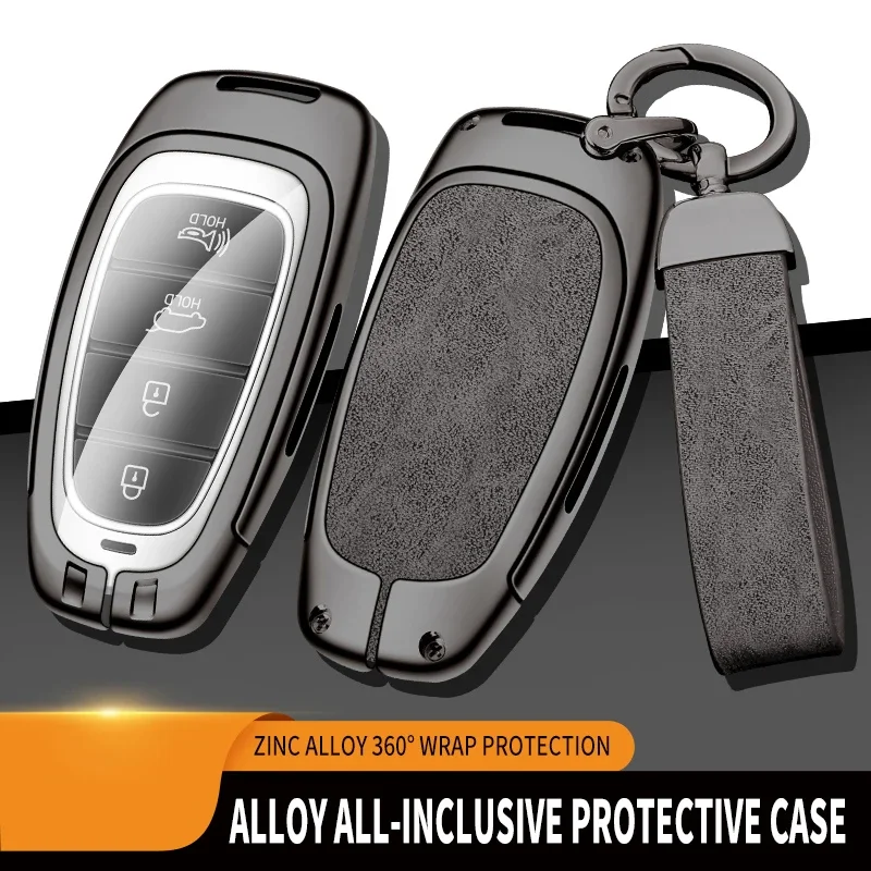 Zinc Alloy Leather For Hyundai Car Key Cover Shell Case Santa Fe Tucson 2022 NEXO NX4 Atos Solaris Prime2021 Car Key Accessories
Zinc Alloy Leather For Hyundai Car Key Cover Shell Case Santa Fe Tucson 2022 NEXO NX4 Atos Solaris Prime2021 Car Key Accessories
