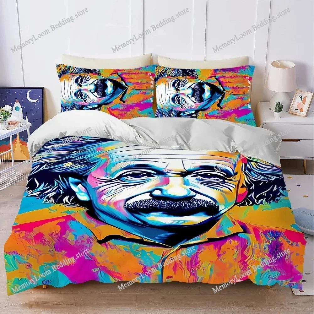 Art Albert E-Einstein-Math Duvet Cover Set Home Style Bedding Soft Laundry Cotton Bed Four Seasons Student Dormitory741
Art Albert E-Einstein-Math Duvet Cover Set Home Style Bedding Soft Laundry Cotton Bed Four Seasons Student Dormitory741