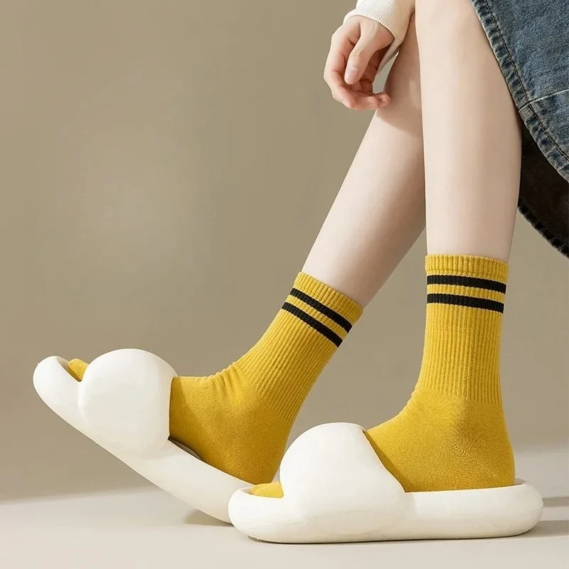 3 Pairs Socks Black White Fashion Sox Funny Cute Expression Mid Tube Cotton Socks Women's Stockings
3 Pairs Socks Black White Fashion Sox Funny Cute Expression Mid Tube Cotton Socks Women's Stockings