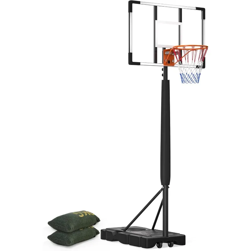 10 FT Basketball Hoop Outdoor Portable Basketball Goals Adjustable Height,44 Inch Pc Shatterproof Backboard-5.2-10ft-Basic
10 FT Basketball Hoop Outdoor Portable Basketball Goals Adjustable Height,44 Inch Pc Shatterproof Backboard-5.2-10ft-Basic