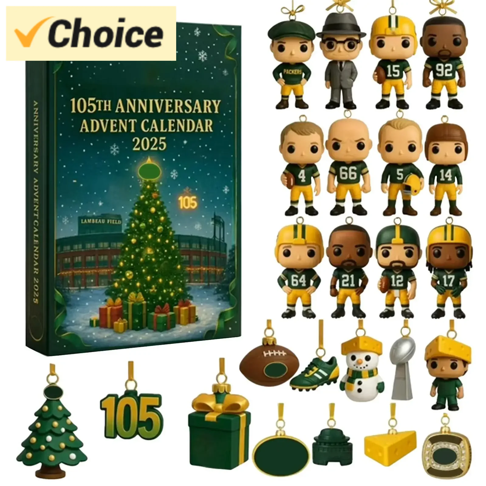 2D Advent Calendar 2025 American Football Sport for Teen Boys Girls Teenager Accessories and Decorations Christmas Countdown Gif
2D Advent Calendar 2025 American Football Sport for Teen Boys Girls Teenager Accessories and Decorations Christmas Countdown Gif