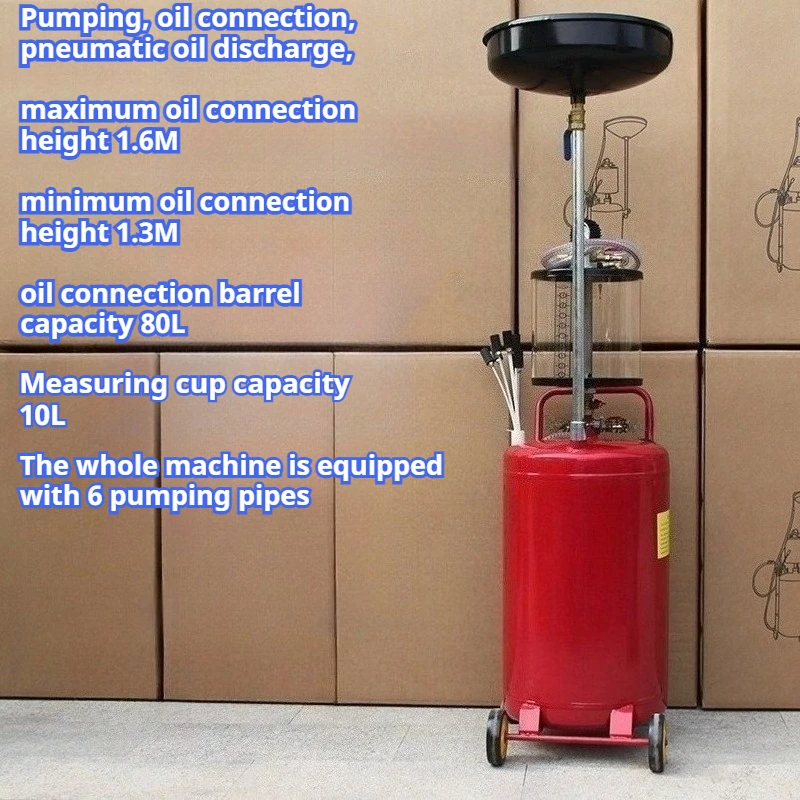 Universal 80L Pumping Unit Waste Oil Drum Oil Pump Recovery Collector Dirty Oil Collection Bucket Automobiles Maintenance Tools
Universal 80L Pumping Unit Waste Oil Drum Oil Pump Recovery Collector Dirty Oil Collection Bucket Automobiles Maintenance Tools