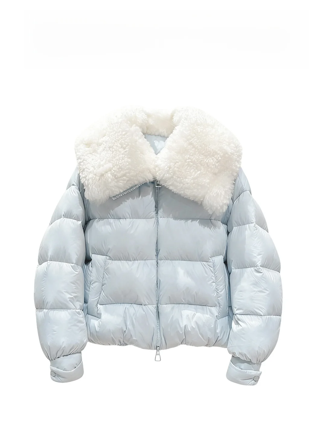 Корейская женская утепленная хлопковая куртка-жакет с меховым воротником, повседневная, свободного кроя, с длинными рукавами, на молнии, для зимы
Корейская женская утепленная хлопковая куртка-жакет с меховым воротником, повседневная, свободного кроя, с длинными рукавами, на молнии, для зимы