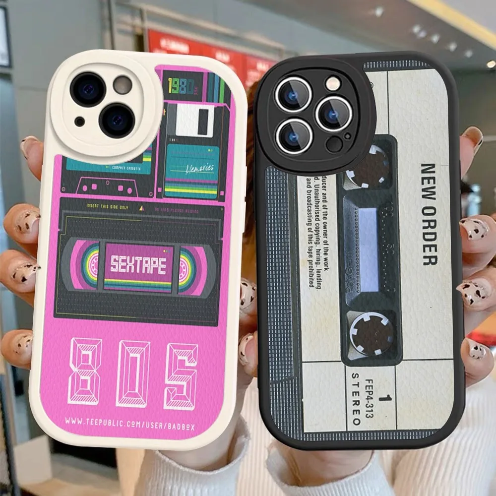 Cassette Tape Phone Case Hard Leather For iPhone 14 13 12 Mini 11 14 Pro Max Xs X Xr 7 8 Plus Fundas
Cassette Tape Phone Case Hard Leather For iPhone 14 13 12 Mini 11 14 Pro Max Xs X Xr 7 8 Plus Fundas