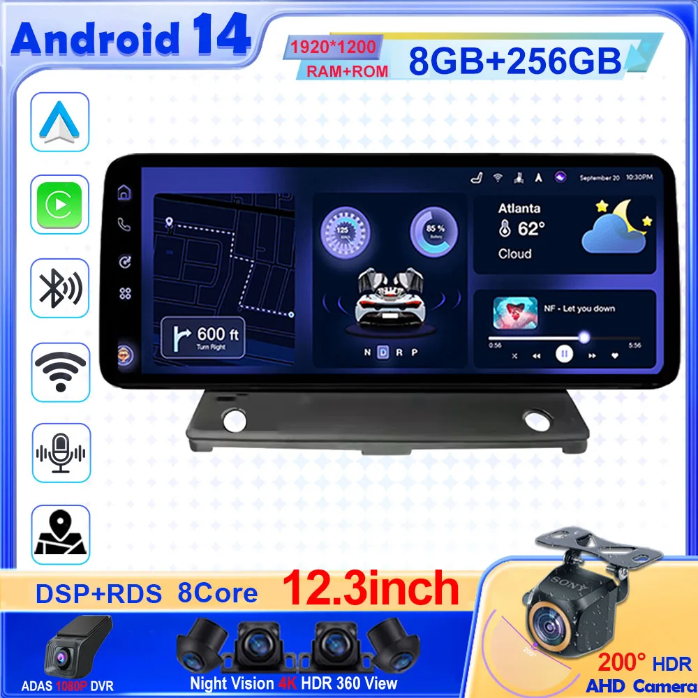 12,3 дюймовый Android для Volvo XC90 2007 - 2013 автомобильное радио GPS-навигация мультимедийный видеоплеер стереоприемник Авторадио головное устройство
12,3 дюймовый Android для Volvo XC90 2007 - 2013 автомобильное радио GPS-навигация мультимедийный видеоплеер стереоприемник Авторадио головное устройство