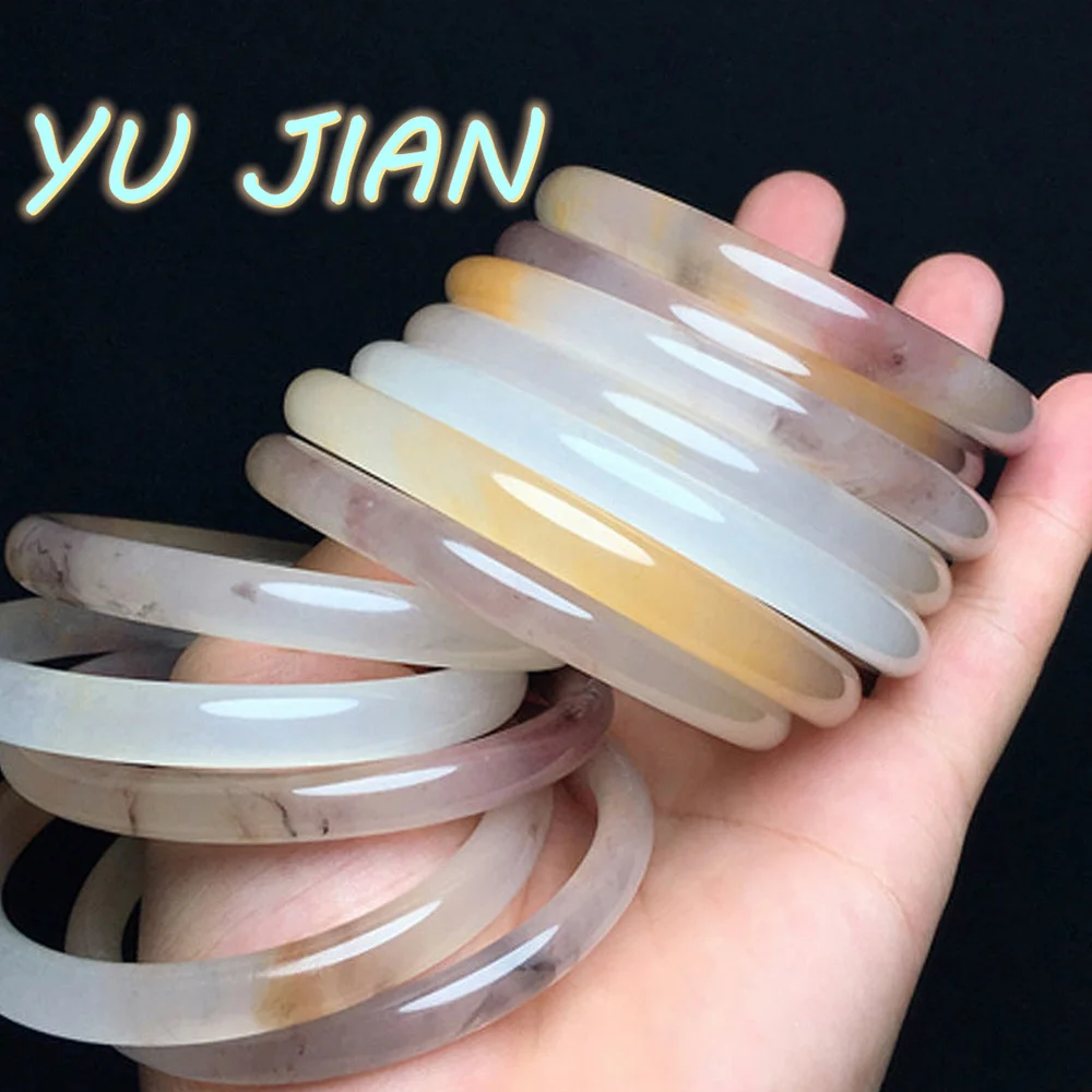 Latest Natural GeBi Hetian Gold Silk Jade Bracelet Exquisite Shallow Violet Color Bangle Elegant Round Bar Handring Jewelry
Latest Natural GeBi Hetian Gold Silk Jade Bracelet Exquisite Shallow Violet Color Bangle Elegant Round Bar Handring Jewelry