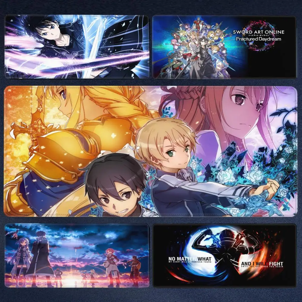 AAA S Sword Art Online Mouse Pad Desk Mouse Pad Cute HD Desk Pad Extended Gaming Keyboard Mats Large 100x50cm XXL Gamer Mousepad
AAA S Sword Art Online Mouse Pad Desk Mouse Pad Cute HD Desk Pad Extended Gaming Keyboard Mats Large 100x50cm XXL Gamer Mousepad