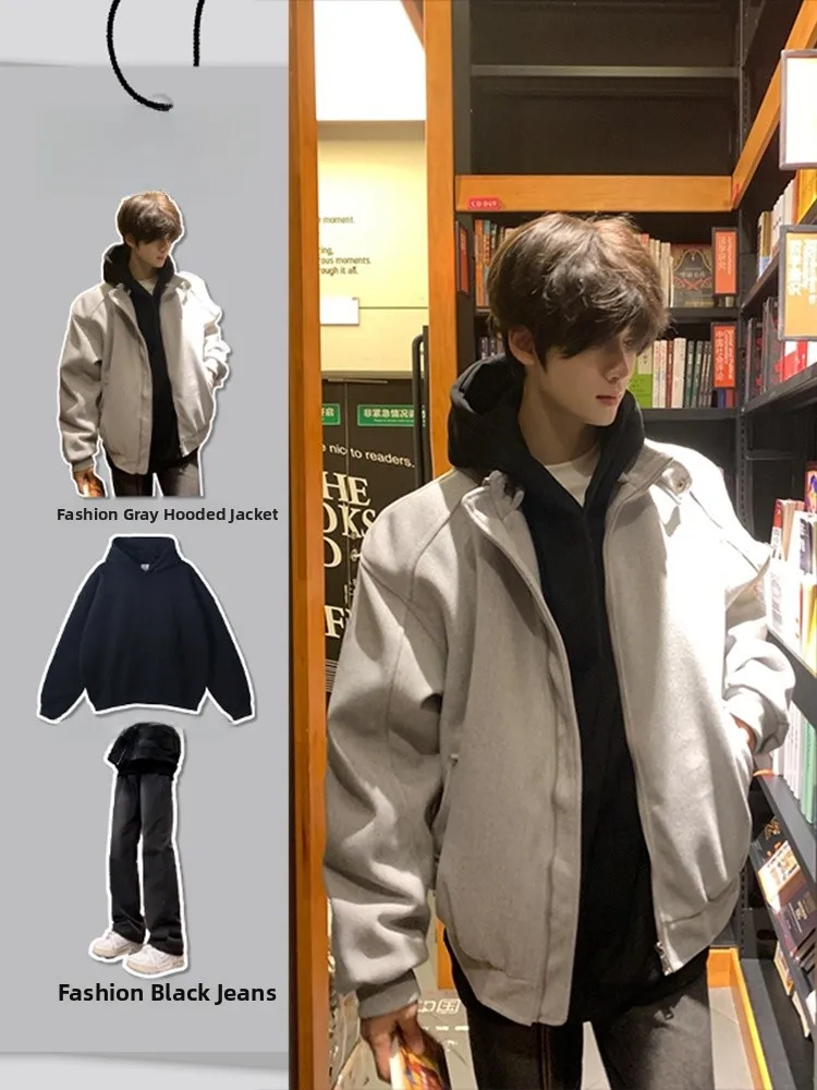 Мужская шерстяная куртка Cleanfit с цветочным узором и бейсбольными элементами, весенняя повседневная верхняя одежда
Мужская шерстяная куртка Cleanfit с цветочным узором и бейсбольными элементами, весенняя повседневная верхняя одежда