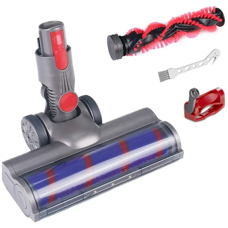 Brush Spare Parts For Dyson V7 V8 V10 V11 V15, Floor Nozzle With Turbo Brush Attachment, LED And Trigger Lock
Brush Spare Parts For Dyson V7 V8 V10 V11 V15, Floor Nozzle With Turbo Brush Attachment, LED And Trigger Lock