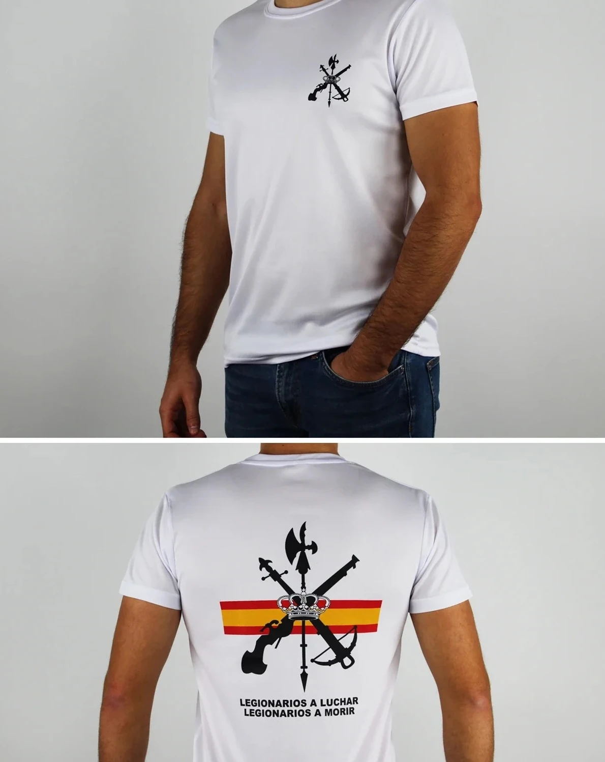 Майка Legión Es Aces á», Лема «Легионов Марис Льчуар, Легионов Мариа Морр». Футболка с коротким рукавом, повседневная рубашка из 100% хлопка
Майка Legión Es Aces á», Лема «Легионов Марис Льчуар, Легионов Мариа Морр». Футболка с коротким рукавом, повседневная рубашка из 100% хлопка