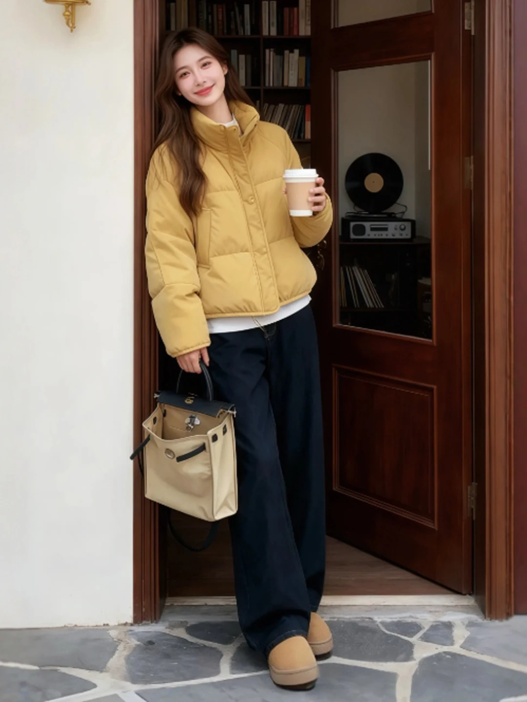 Korean Style Gentle Short Loose Cotton Jacket Unique Small Size Super Beautiful Cotton Coat Outerwear Spring 2025
Korean Style Gentle Short Loose Cotton Jacket Unique Small Size Super Beautiful Cotton Coat Outerwear Spring 2025