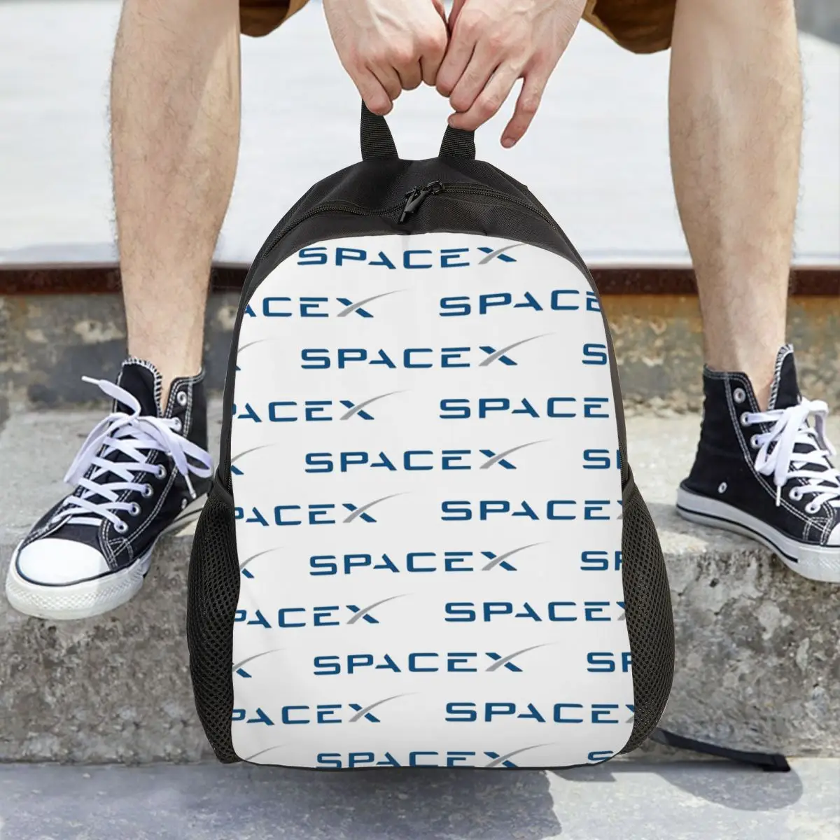 Spacex Spacex Logo Backpack Daypack Large Capacity Children BookBag School Bag Shoulder Bags for Men Women
Spacex Spacex Logo Backpack Daypack Large Capacity Children BookBag School Bag Shoulder Bags for Men Women