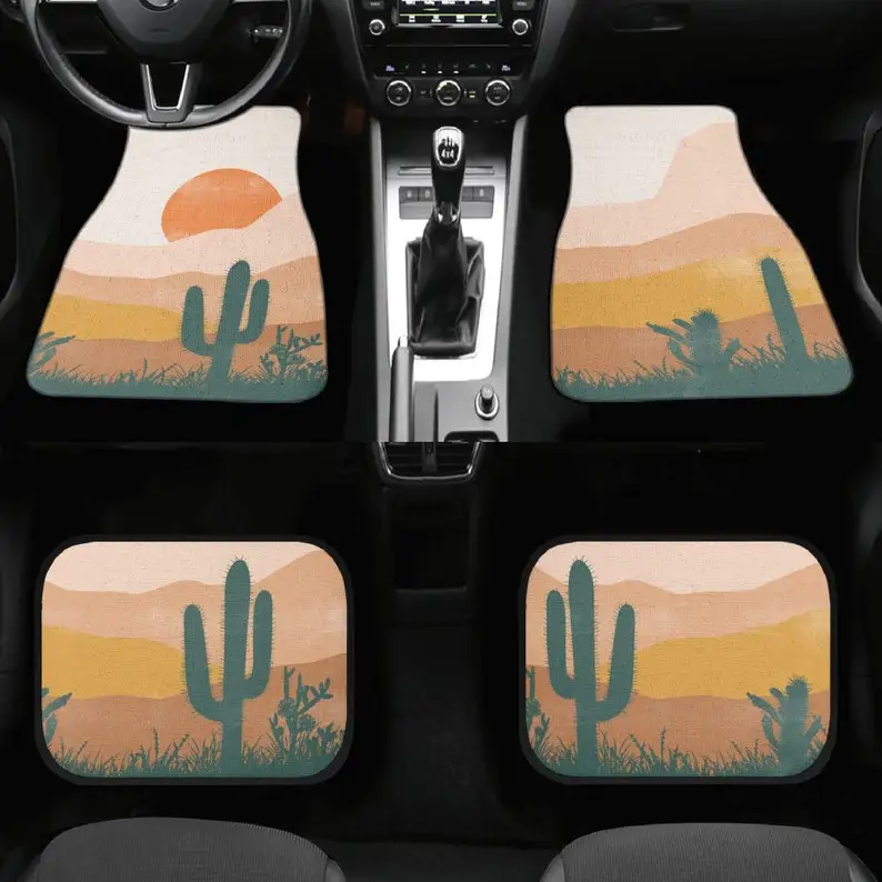 Car Mats, Boho Sun Car Mats Set, Desert Cactus Car Floor Mats for Women, Car Mats Boho Art Abstract, Car Floor Mat Cute, Floor M
Car Mats, Boho Sun Car Mats Set, Desert Cactus Car Floor Mats for Women, Car Mats Boho Art Abstract, Car Floor Mat Cute, Floor M