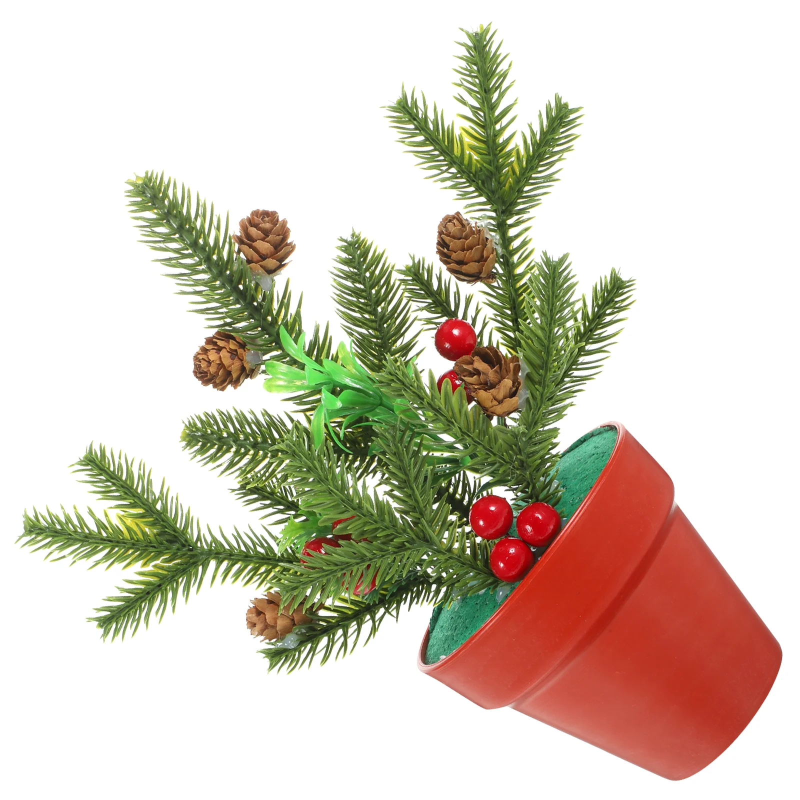 Mini Artificial Christmas Potted Plant Lightweight Reusable Festive Decor for Home Party Tabletop Centerpiece Xmas Ornament
Mini Artificial Christmas Potted Plant Lightweight Reusable Festive Decor for Home Party Tabletop Centerpiece Xmas Ornament