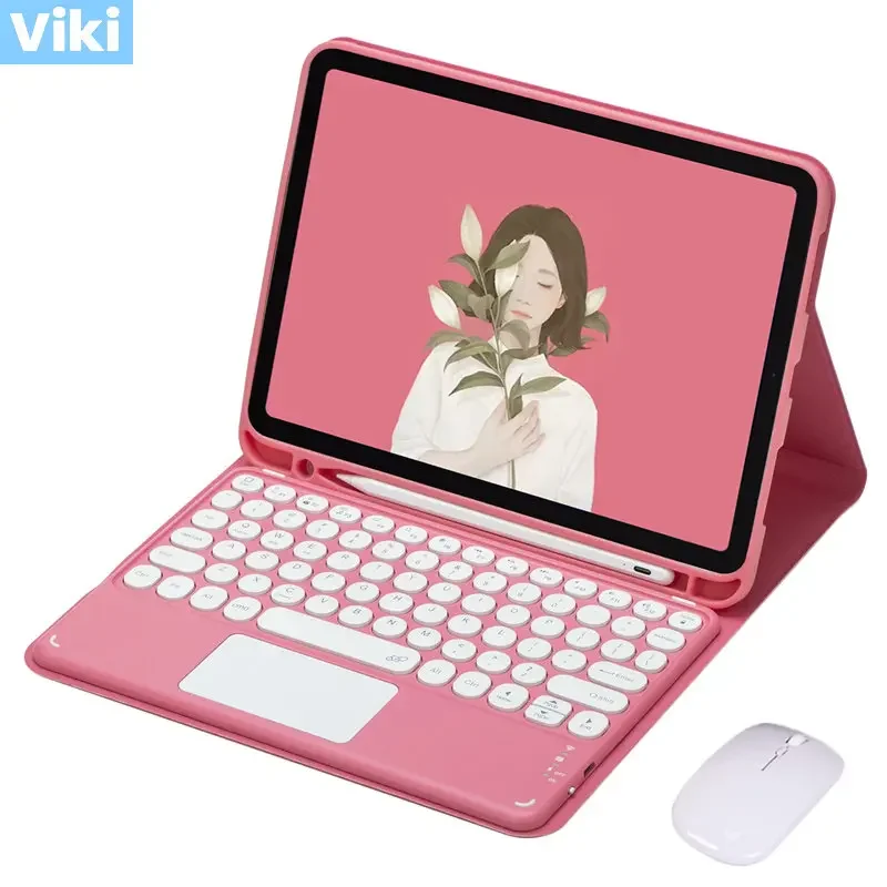 2022 Клавиатура с сенсорной панелью для iPad 10, чехол для iPad 10-го поколения, чехол для клавиатуры 10,9 дюймов A2696/A2757/A2777
2022 Клавиатура с сенсорной панелью для iPad 10, чехол для iPad 10-го поколения, чехол для клавиатуры 10,9 дюймов A2696/A2757/A2777